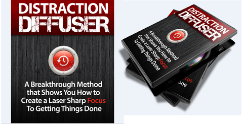 Distraction Diffuser - How to Create a Laser Sharp Focus To Getting Things Done - SelfhelpFitness