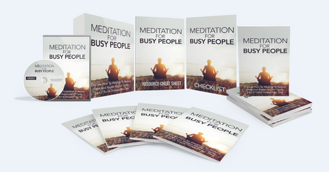Meditation For Busy People - How To Meditate To Reduce Stress and Regain Mental Clarity