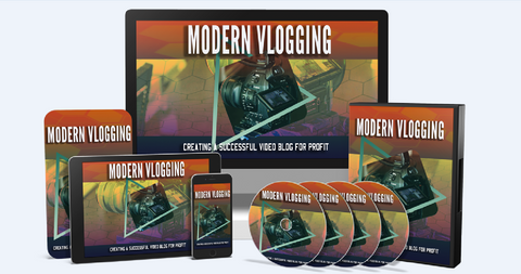 Modern Vlogging - Creating A Successful Video Blog For Profit! - SelfhelpFitness