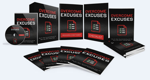 Overcome Excuses - How To Stop Procrastinating And Get More Done While Staying Happy - SelfhelpFitness