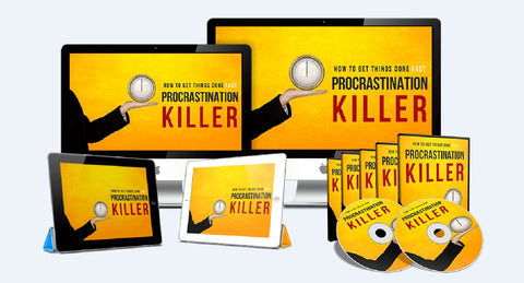 Procrastination Killer - Your Ultimate Go-To System On How To Get Things Done FAST! - SelfhelpFitness