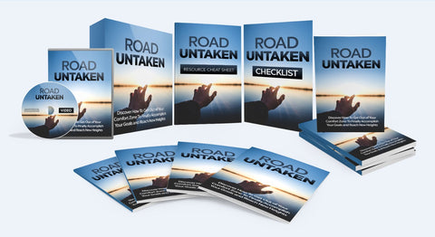 Road Untaken - Discover How To Get Out of Your Comfort Zone To Finally Accomplish Your Goals - SelfhelpFitness