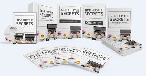 Side Hustle Secrets - The Step By Step Blueprint To Starting A Profitable Side Hustle - SelfhelpFitness