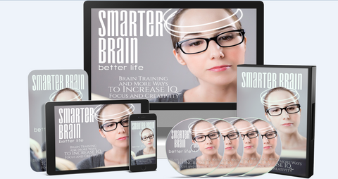 Smarter Brain - Train Your Brain and Increase Your IQ, Focus and Creativity a lot faster - SelfhelpFitness