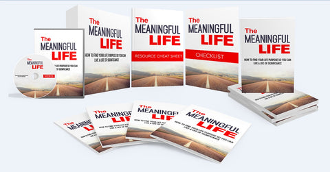 The Meaningful Life - Find Your Life Purpose So You Can Live a Life of Significance - SelfhelpFitness